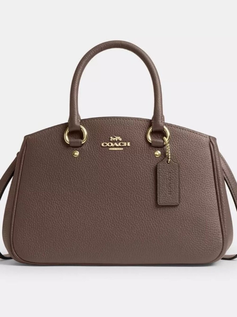 Coach Savannah Small Carryall Bag Dark Stone CAL54